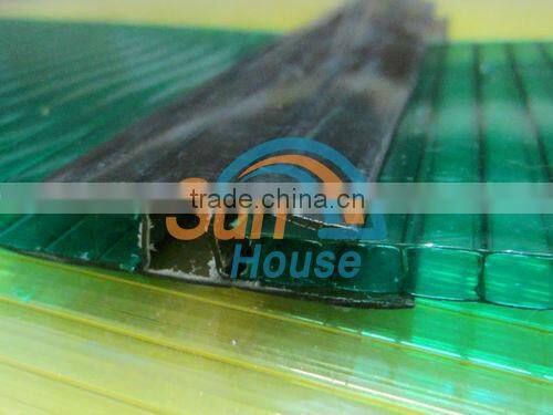 PC H profile H connector for PC hollow sheet