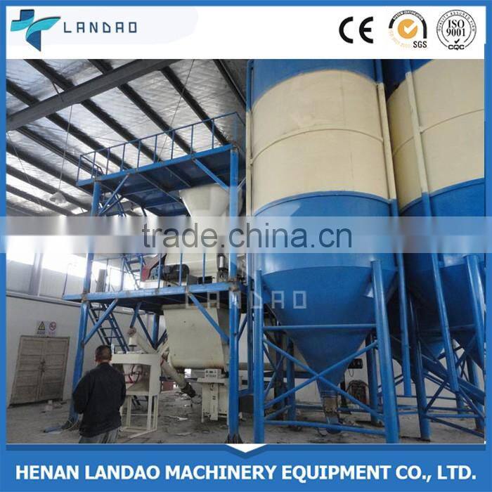 China cheap price dry mortar production line dry mortar machine for cement and sand