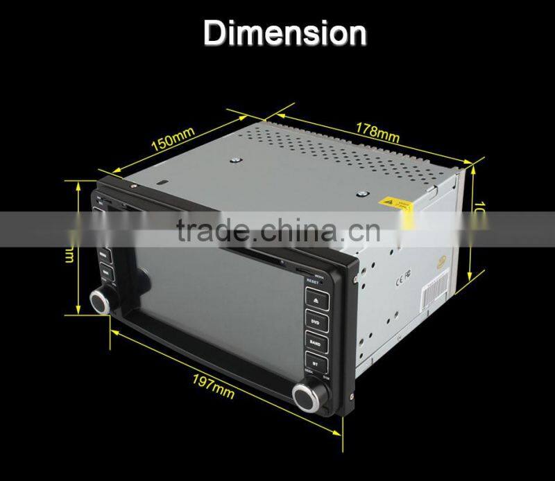 Wholesale price quad core Android 4.4 for toyota car stereo built in wifi