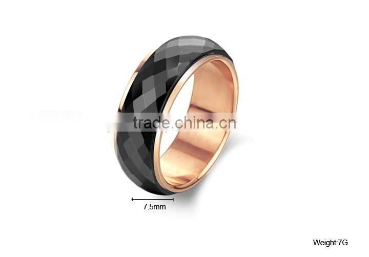 KSTONE Fashion Three Color Ceramic Ring, Cheap Ceramic Adjustable Ring, White Ceramic Wedding Ring