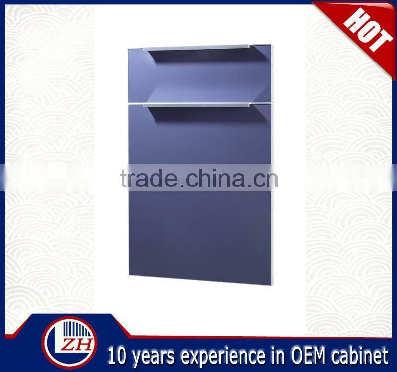 wholesale acrylic round corner kitchen cabinet door with best quality from China