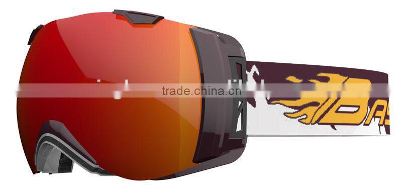 Professional Big Spherical Snowboard Ski Glasses goggles