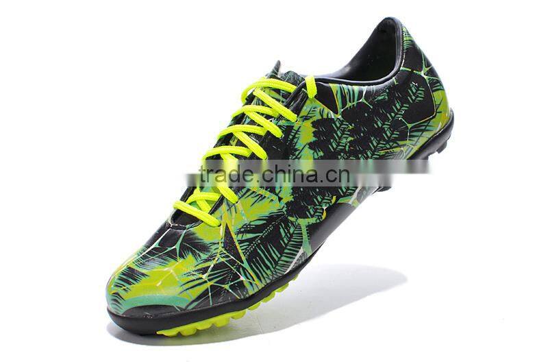 Football shoes 2015 hot selling wholesale brand newest football shoes for men, Accpet TT brand name soccer shoes