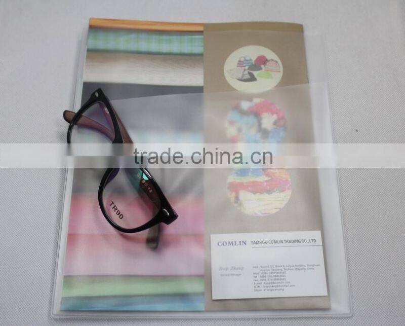 Simple PVC Paper Bag Pencil Bags for Office Worker and Students