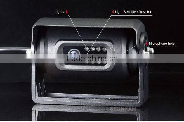 super wide viewing angle(150 degree) school bus camera for backup