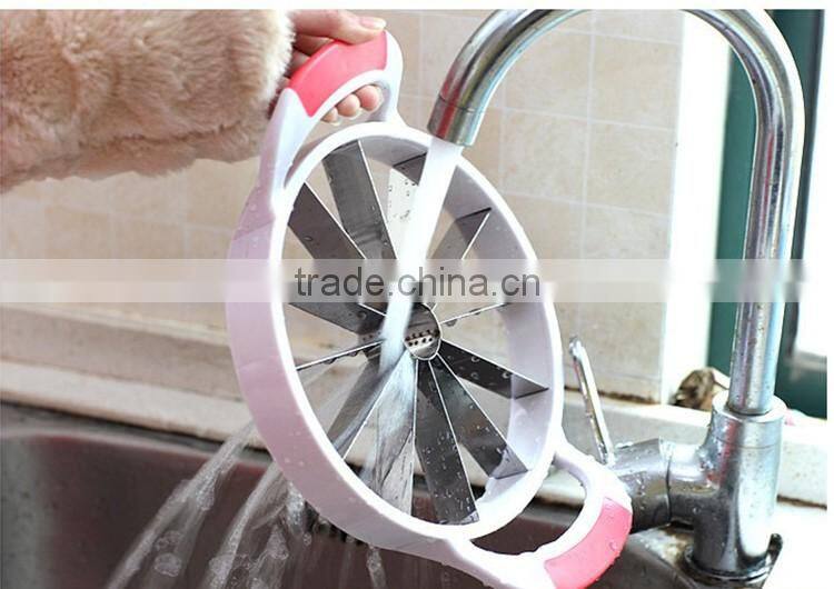 Hot sale melon slicer with twelve stainless steel blades