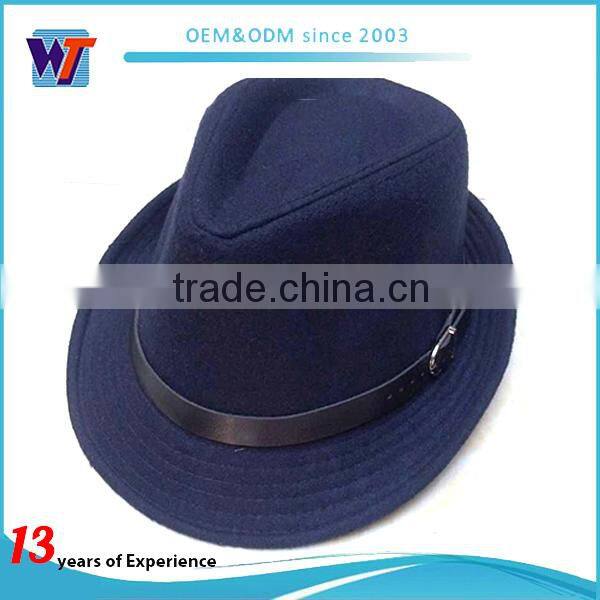 Hotsale fashion man's classic fedora hat