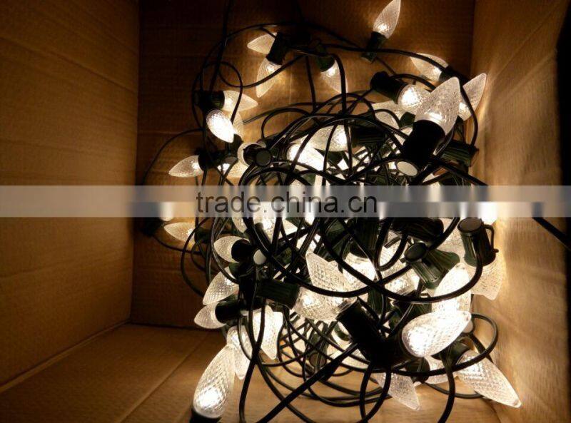 C9 String light,UL wire,E17 base