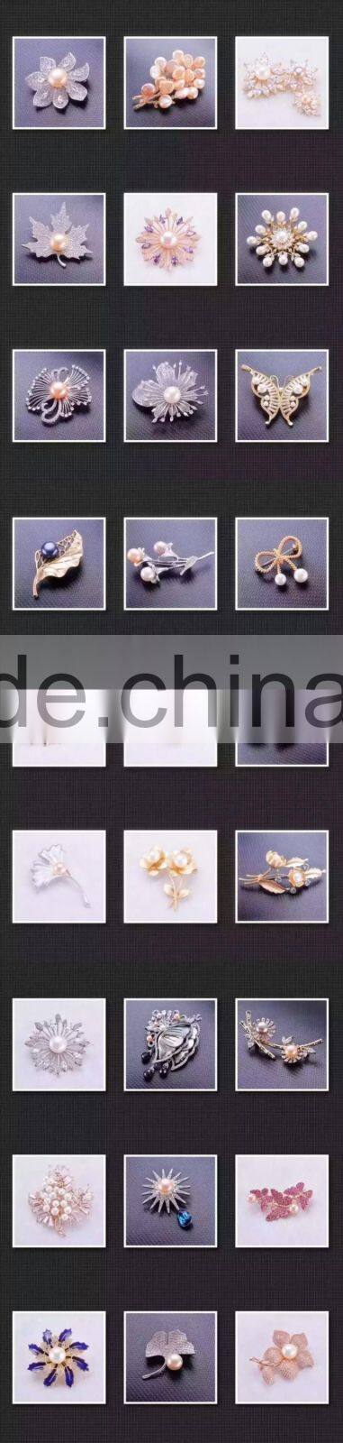 best service leaf brooch korean