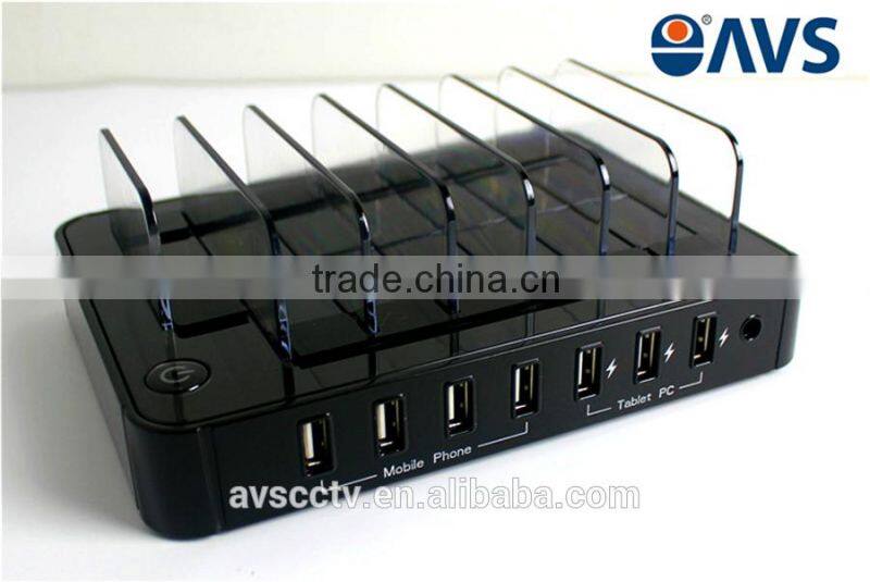 Best Selling 7 Ports Portable Desktop USB Charger for Mobile Phones