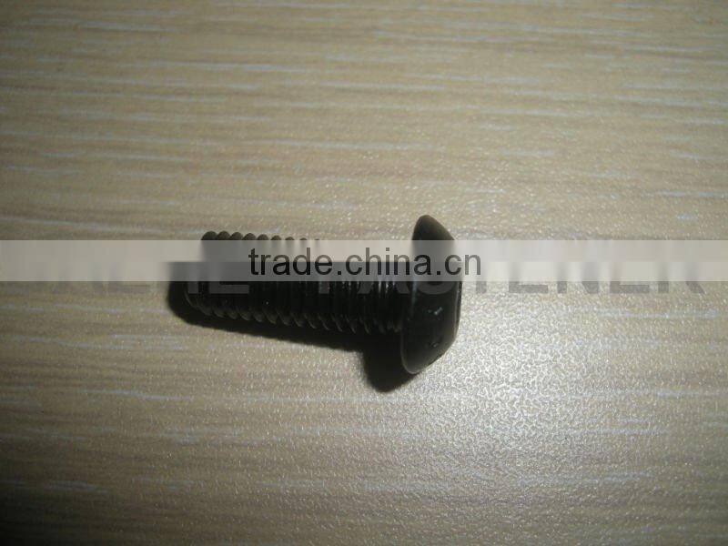 Zinc plated or black ISO 7380 hexagon socket button head machine screw