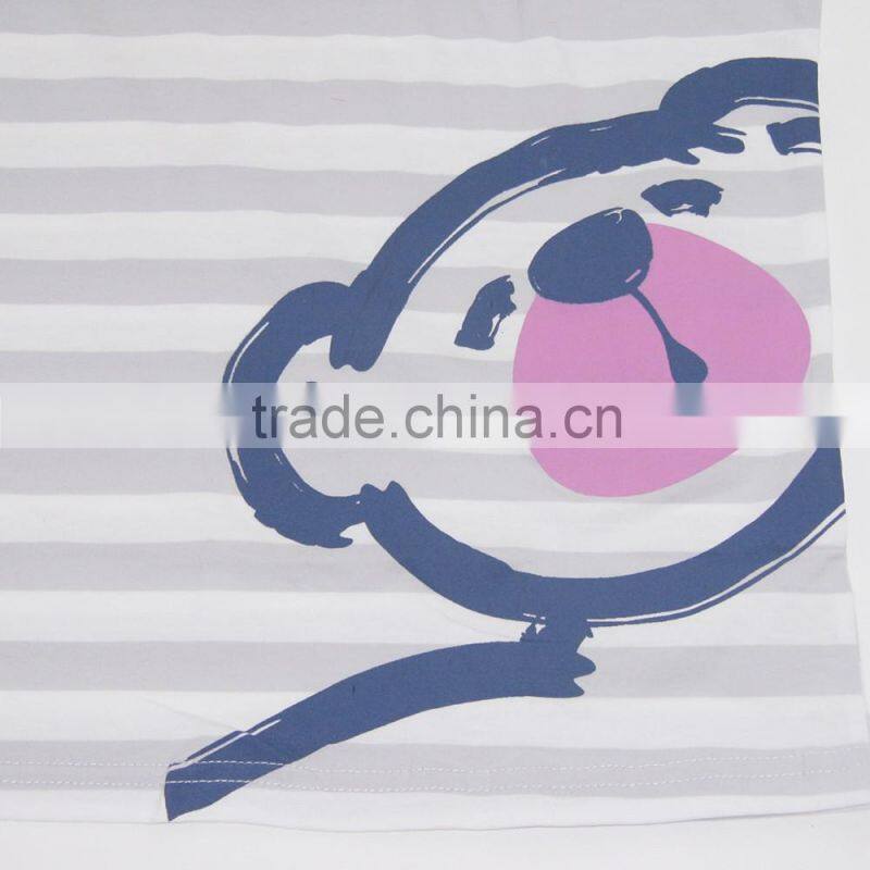 Kevince Ladies jersey short homewear pyjamas knitting woman clothing nightwear sleepwear MOQ2000sets