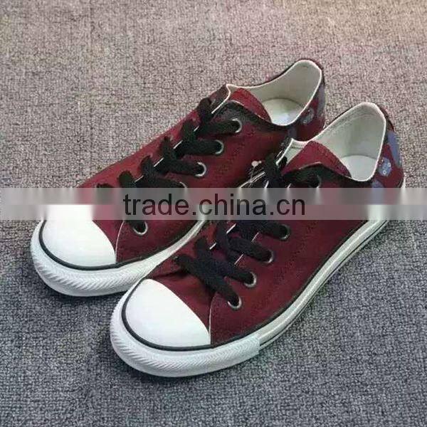 2016manufacturer canvas shoes for men top brands with newest designs