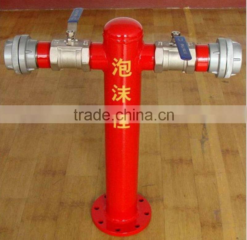 Foam fire hydrant fire hydrant system