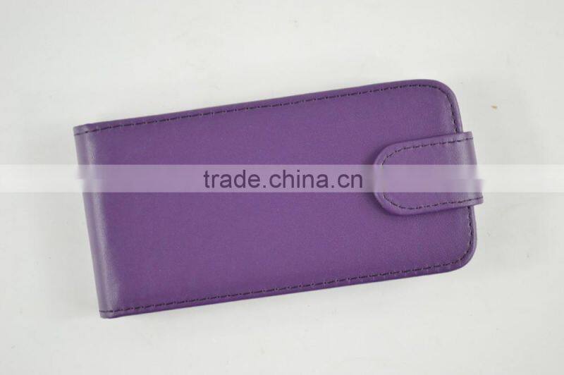 2016 Hot Sale New Style Colorful PU Leather Cases for iphone6 with Flip Cover up and down