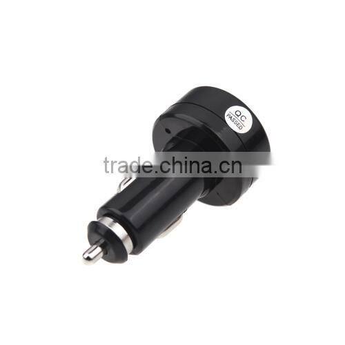 2in1 12V / 24V Digital Voltmeter 5V 2.1A Car Cigarette Lighter Usb Charger for Phone Red LED Display