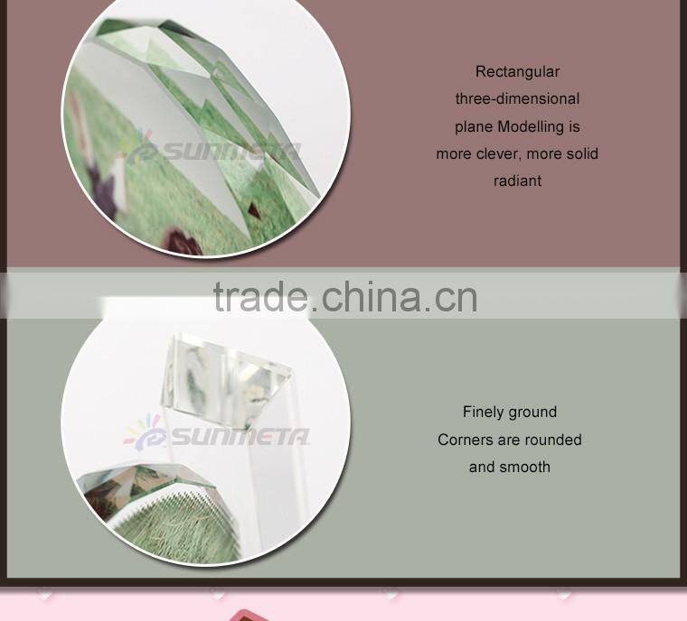 Trial Order Personalized Photo Crystal For Weddings Decoration