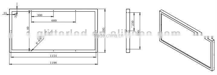 Meanwell driver 60*120cm 90W LED Panel light 595*1195mm, 600*1200 SAA,TUV