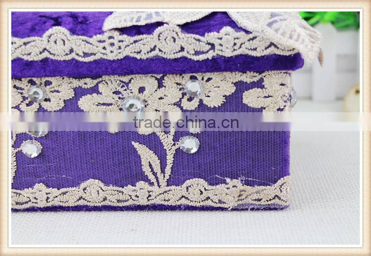 Flannelette tissue box