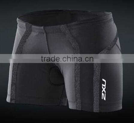 Quality nylon running fitness compression sports shorts for wholesale