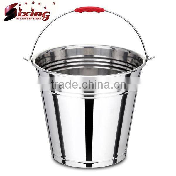 Africa Style Stainless Steel Bucket