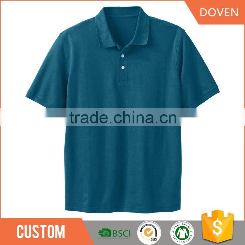 OEM custom cotton short sleeve polo t shirts