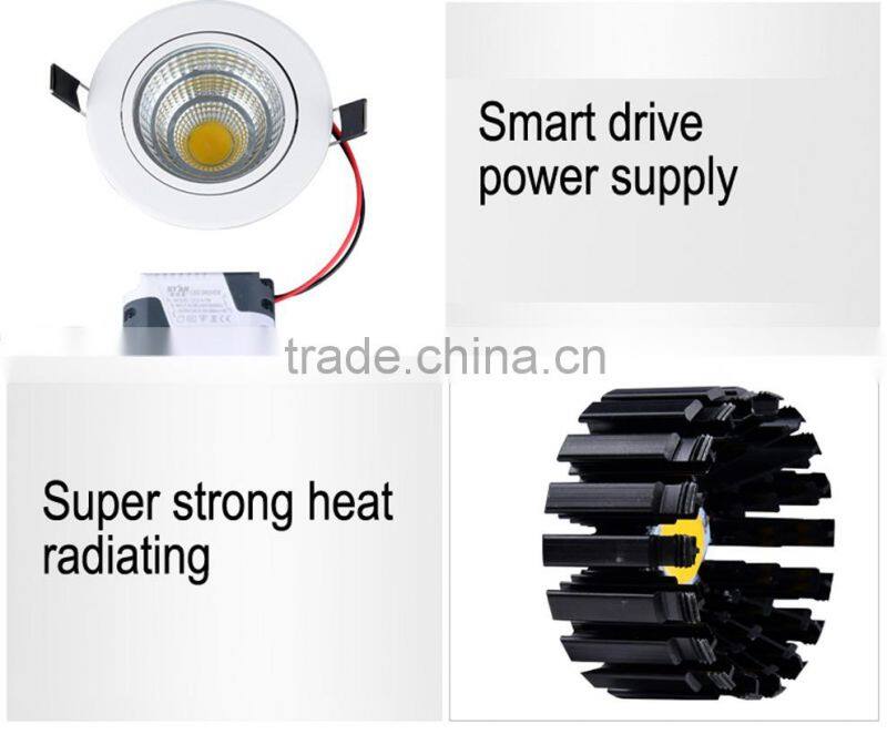 Star New type patent SMD led ceiling light 3w round silver factory direct price