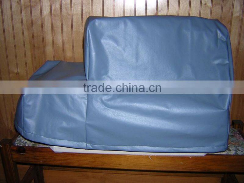 18" x 18" x 24" (Height) Machine Cover - Five-Sided Snug-Fitting Tarp - 18 oz Vinyl Coated Polyester - Finished Size