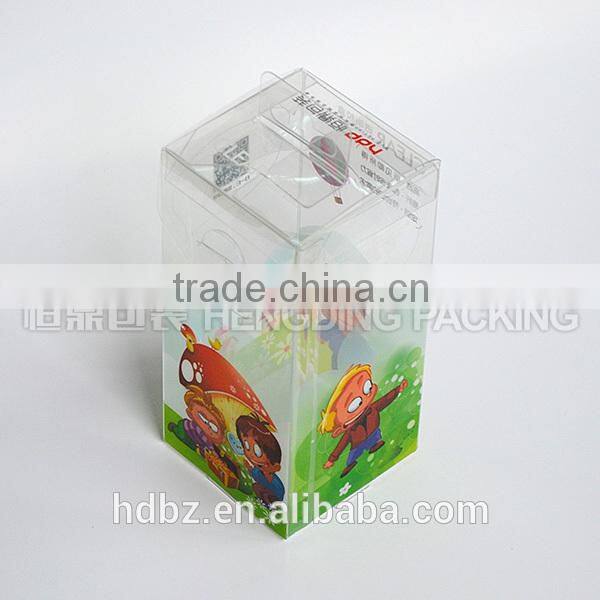 wholesales baby clothes clear box ,PVC boxes packaging