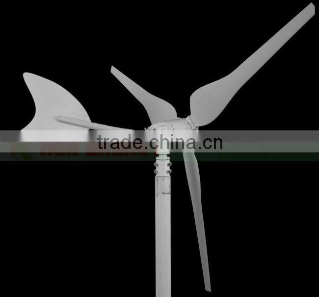 Wind generator motor 100W. Combine with wind/solar hybrid controller(LCD display)+off gird inverter.