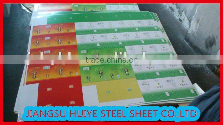 Tin sheet Tin plate Tinplate sheet Printed Tin plate sheets
