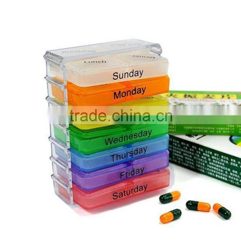 Monthly New 28 Girds Medicine Pill Box 7 Days