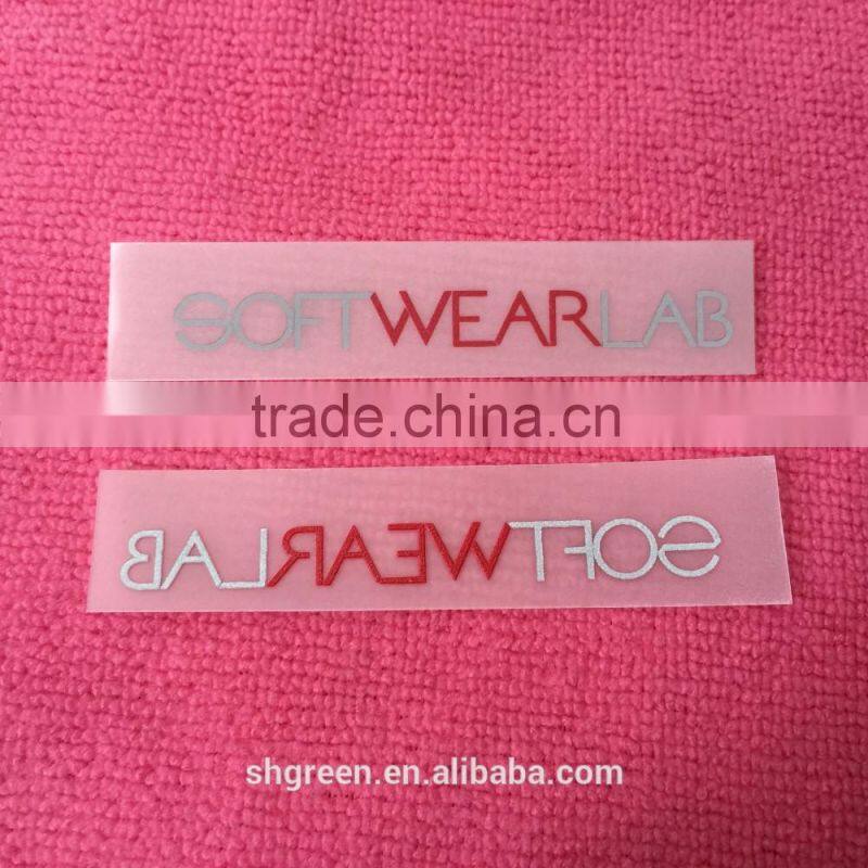 Cheap price apparel heat transfer printing label