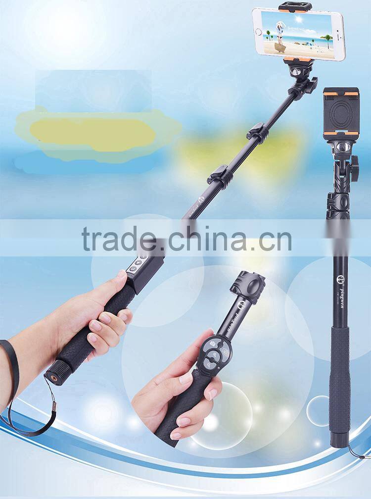 Promotional low price selfie stick length adjustable monopod made in China