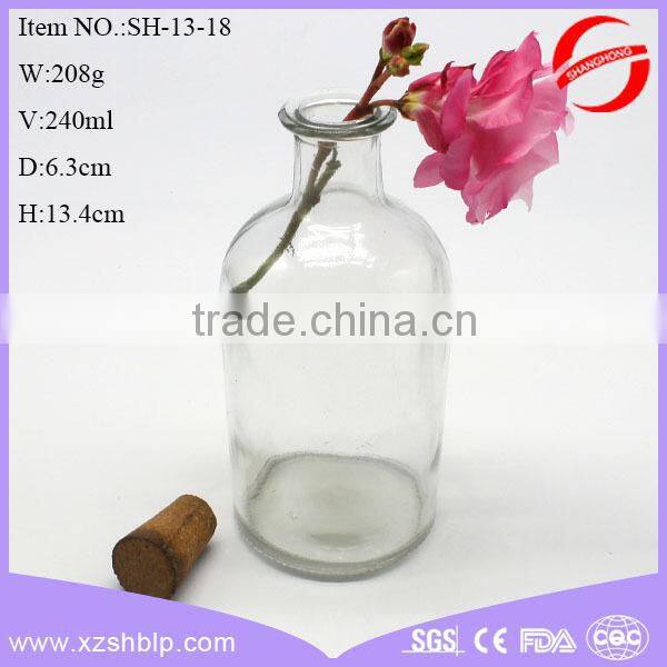 glass jar with wooden top