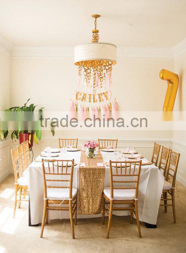 NEW Cinderella party decoration kit - 2 giant 36" balloons with tassels + 10 pom poms + tassel garland