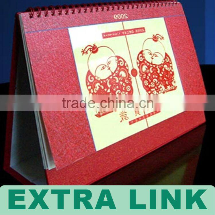 Desk Calendar With Note Pad/Desk Calendar Designs/Special Printined Desk Calendarcustom Desk Pad Calendar