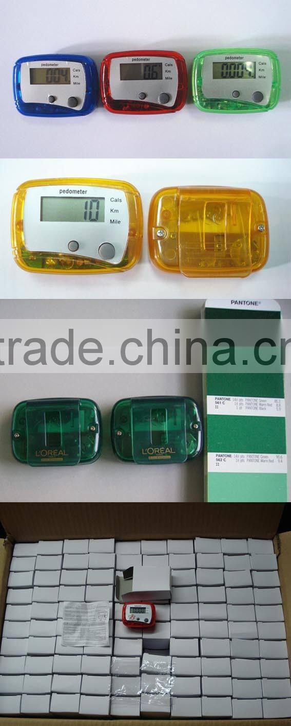 fashion style belt clip cheap pedometer