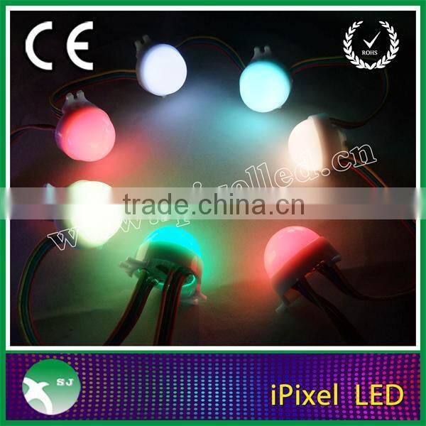 full color dc12v 30mm addressable led pixel light