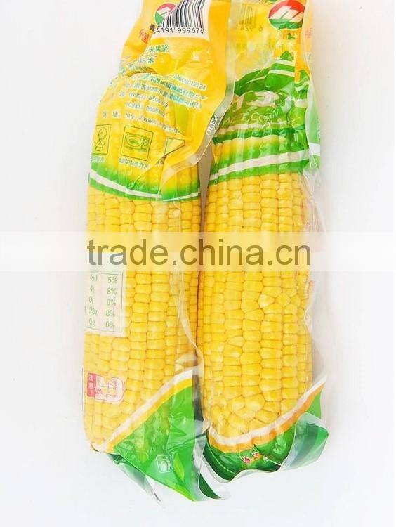 Vacuum packed sweet corn
