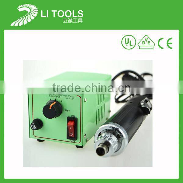 Rechargeable cordless pneumatic screwdriver