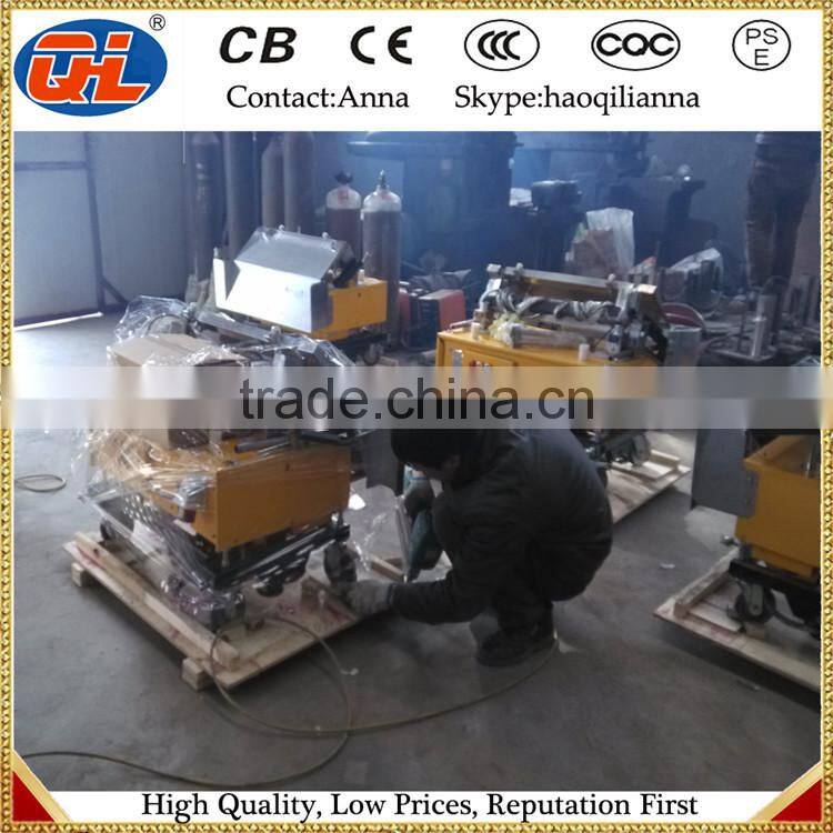 machine for plaster walls