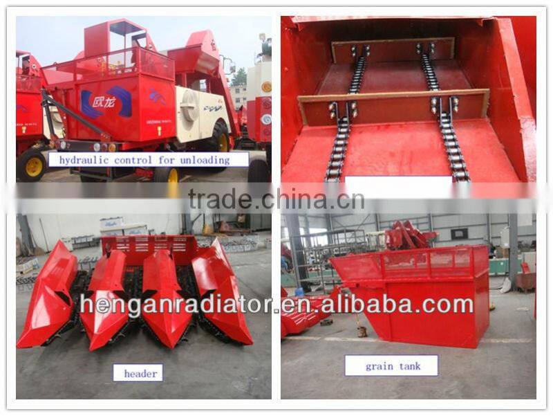 China 4YZ-3A cosechadora de maiz en espigas
