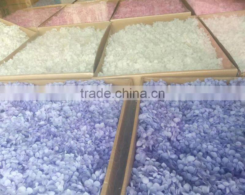 real natural purple color hydrangea preserved for flower arrangement