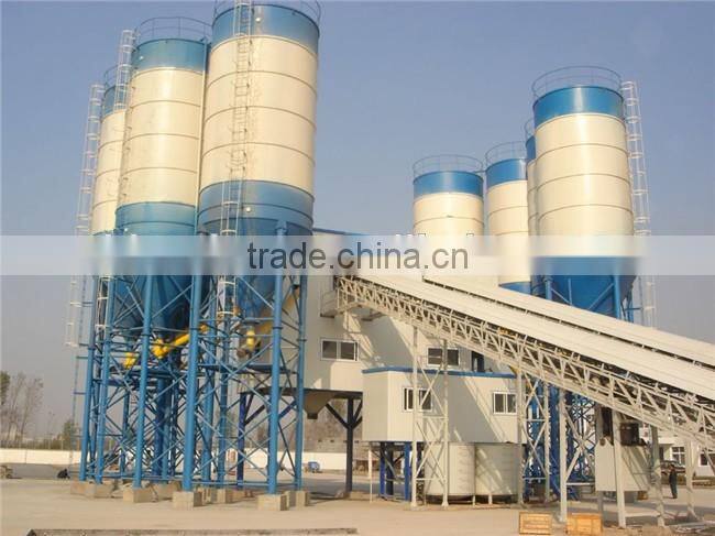 CE Approved HZS50 Ready Mix Concrete Batching Plant Calibration