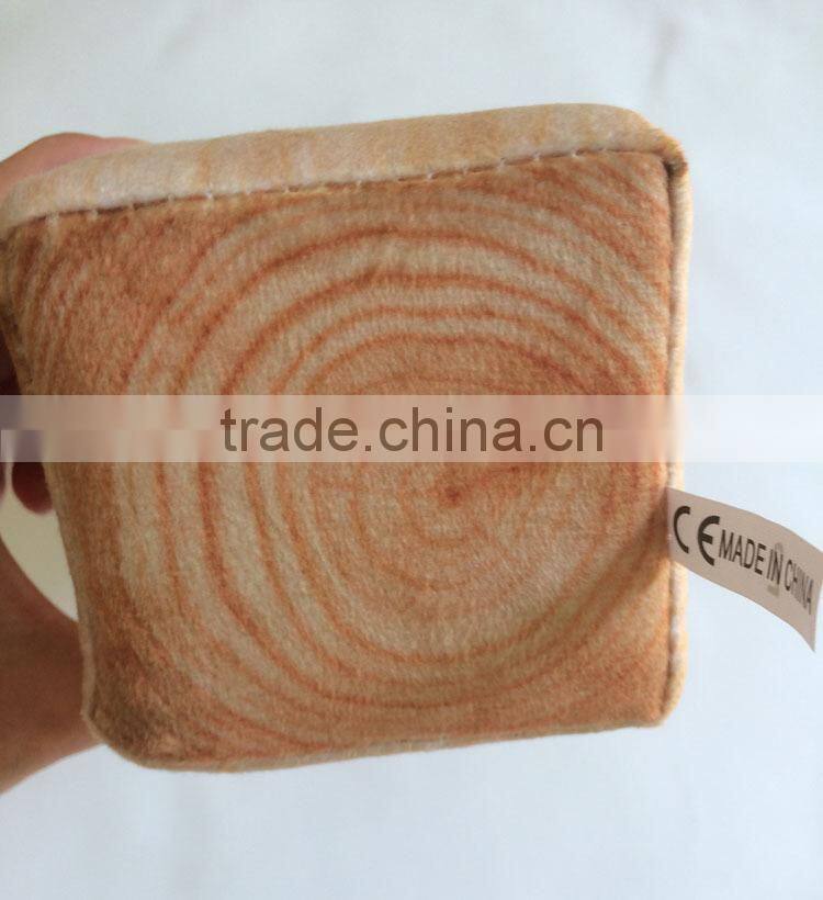 2016 New Arrival Long Imitative Tree Wood Log Pillow