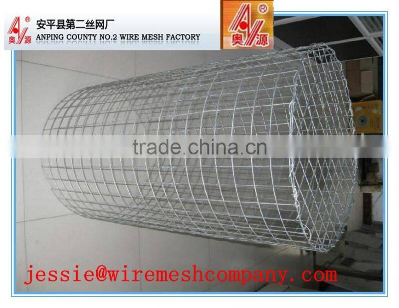Standard size stainless steel gabion wire mesh/gabion mesh cage