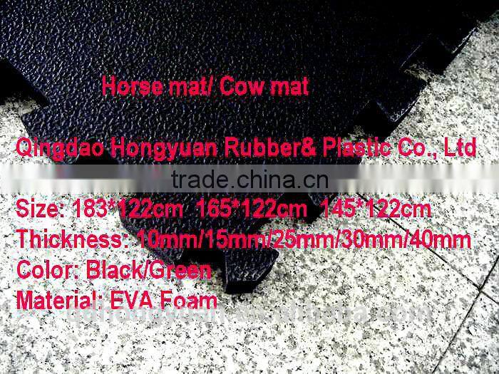 Interlocking pvc garage floor tile and mat