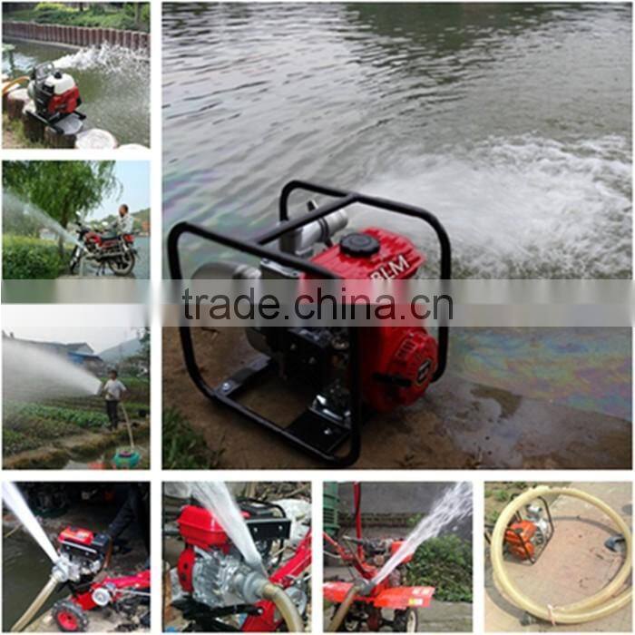 1.5inch recoil start gasoline water pump,9.5HP water pump