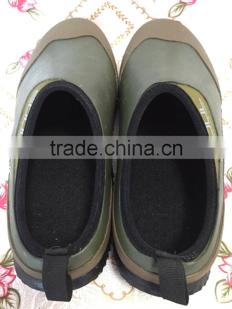 Mens Soft and Waterproof Neoprene Rubber Garden Slippers